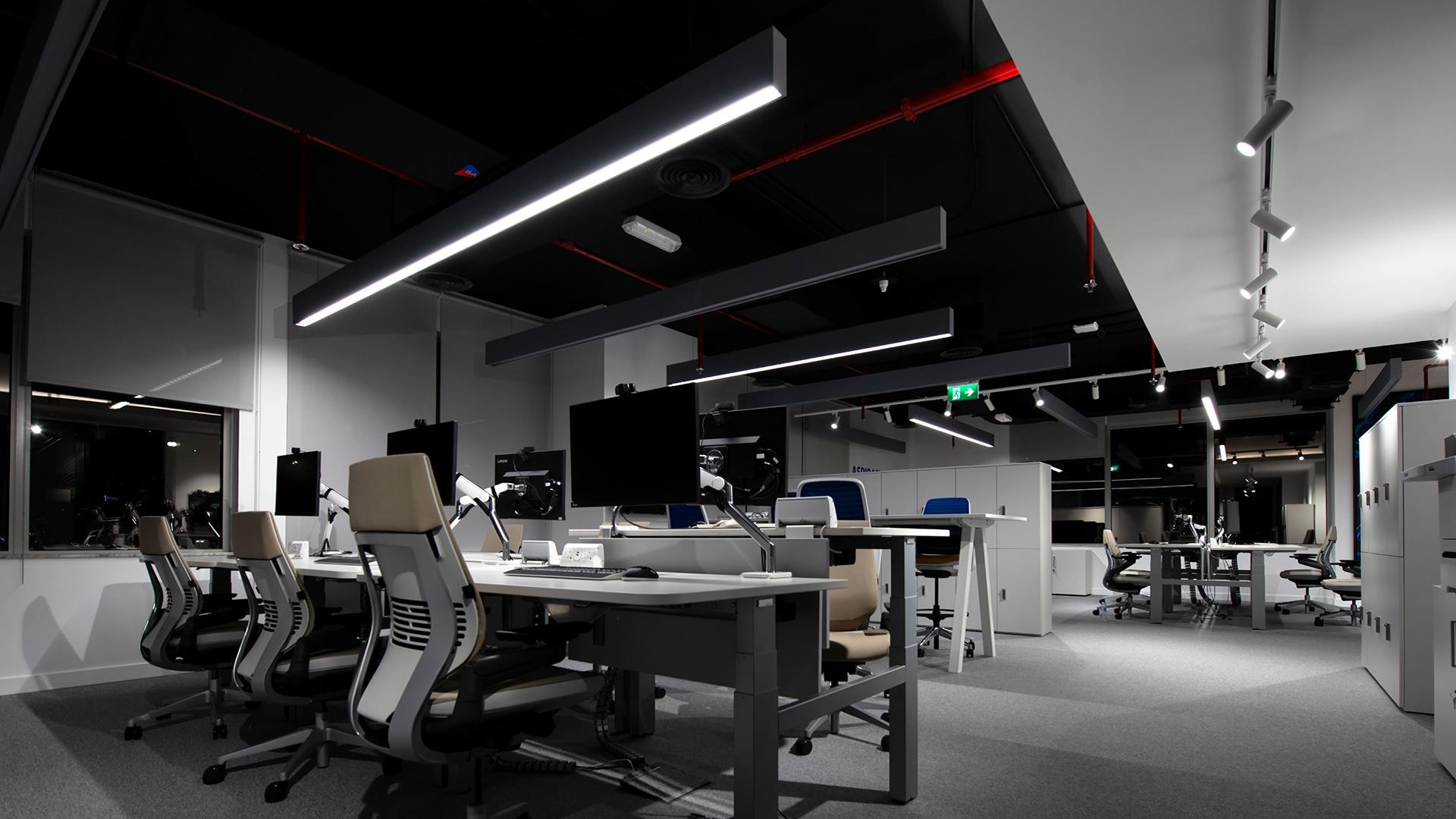 DALI and KNX lighting control integrated across a premium interior