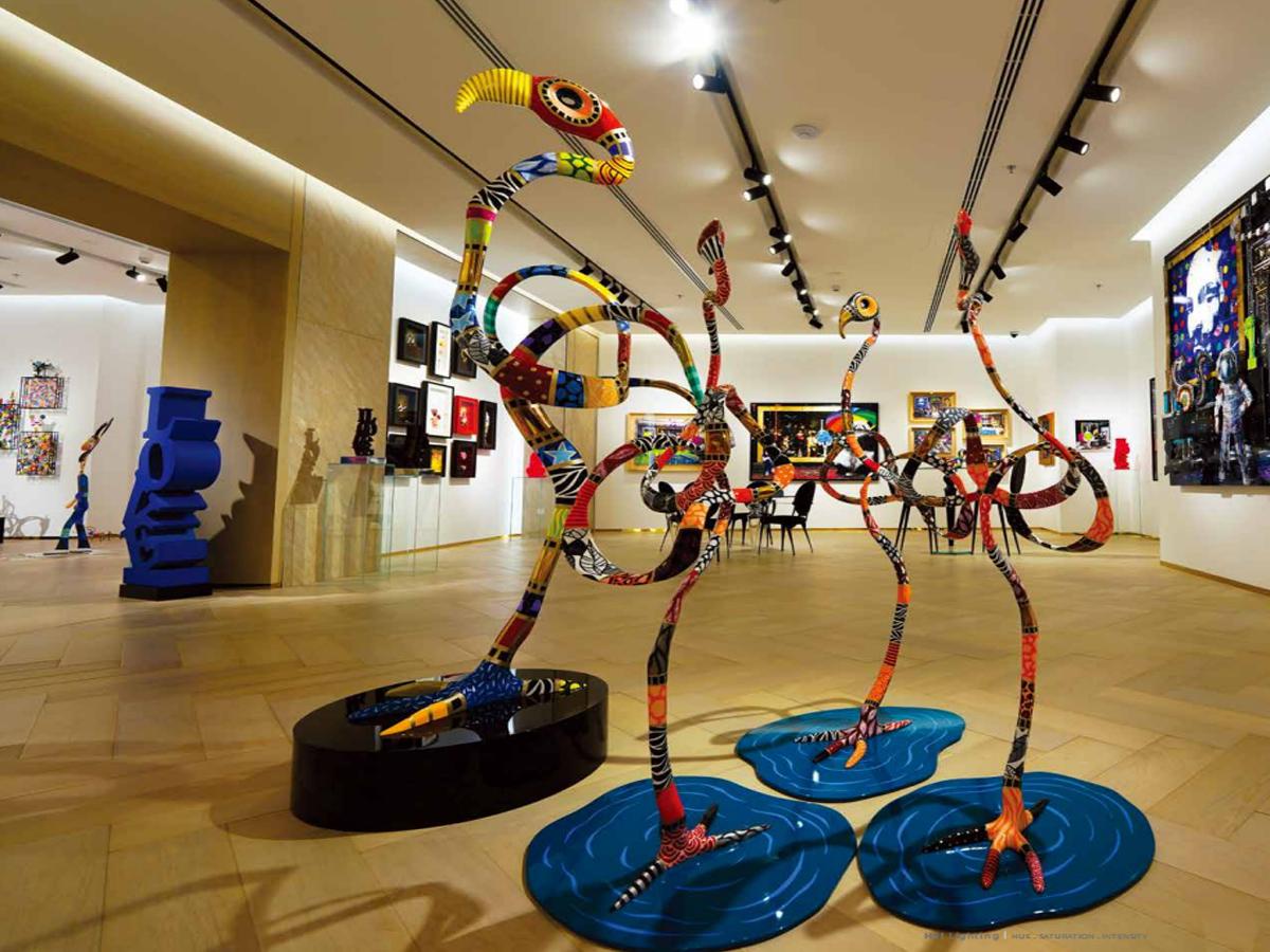 Art and cultural center lighting application