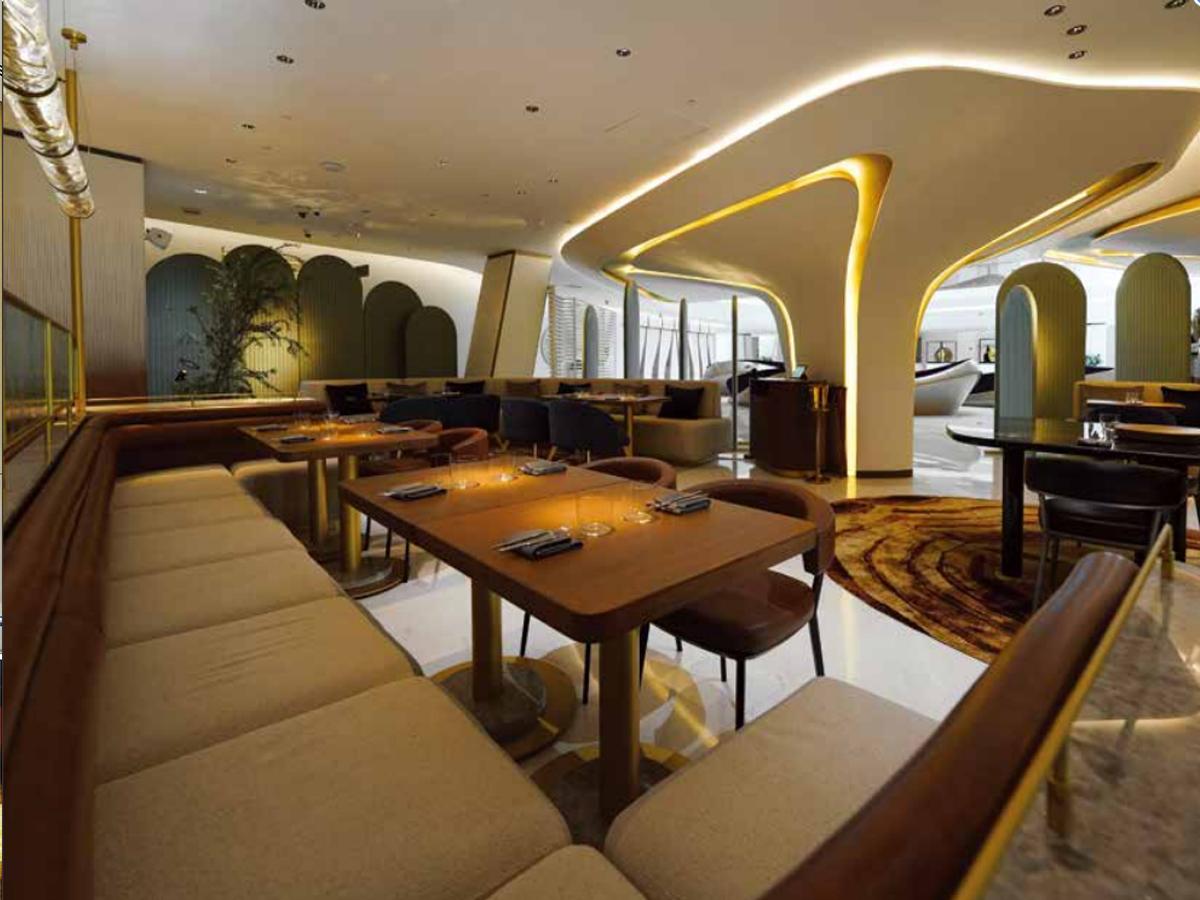 Fine dining lighting application