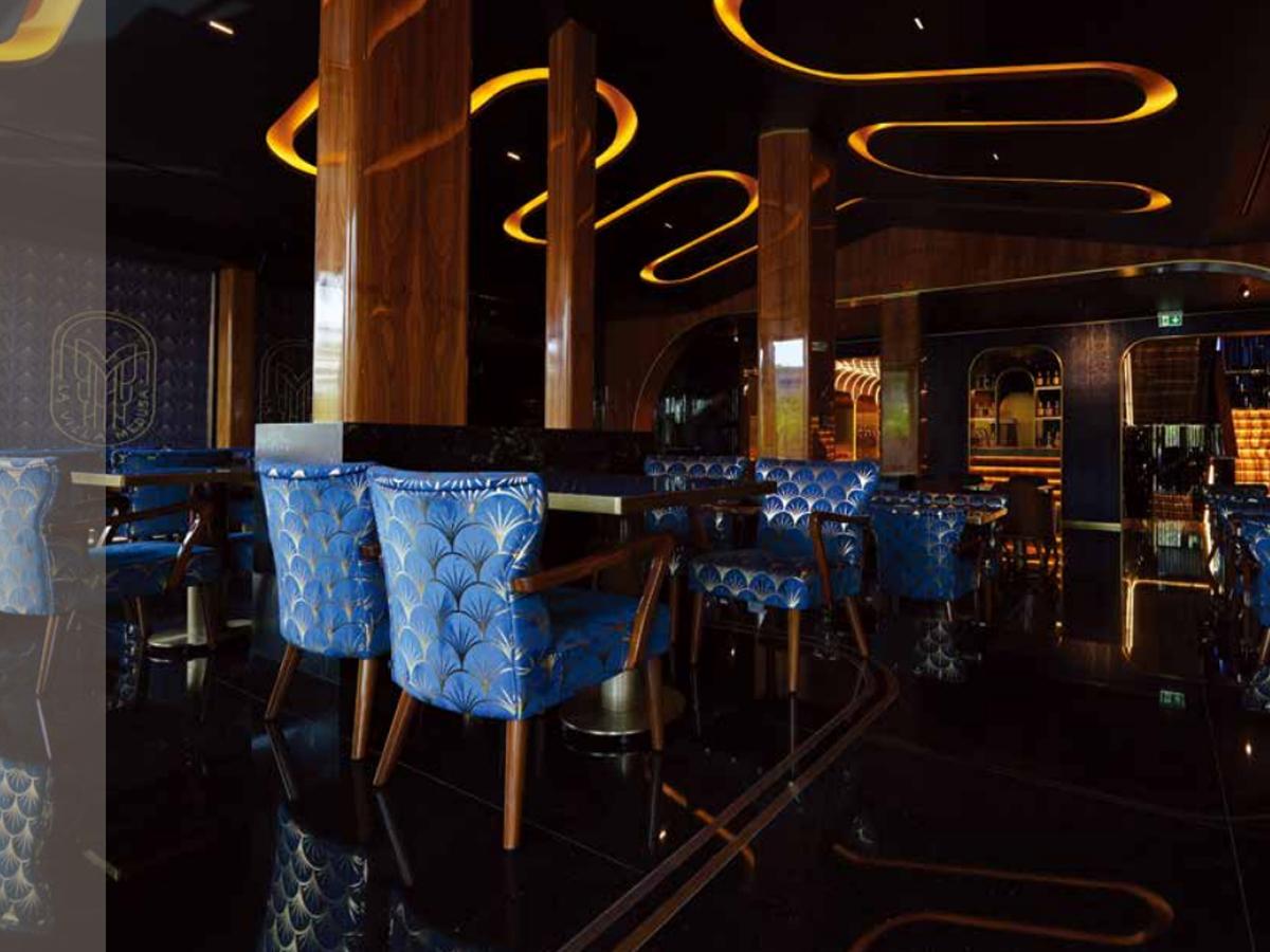 Restaurant and cafe lighting application