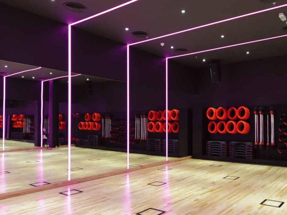 Sport center lighting application